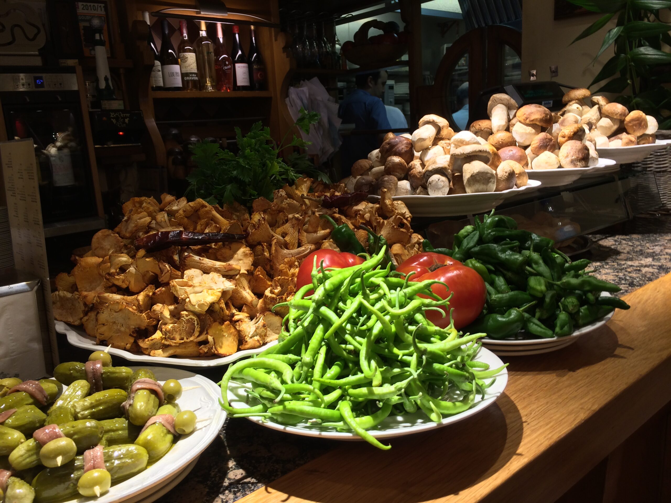 タパス　キノコ